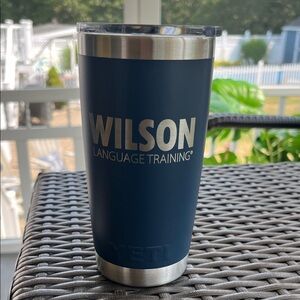 Wilson Language Training yeti Tumbler never used